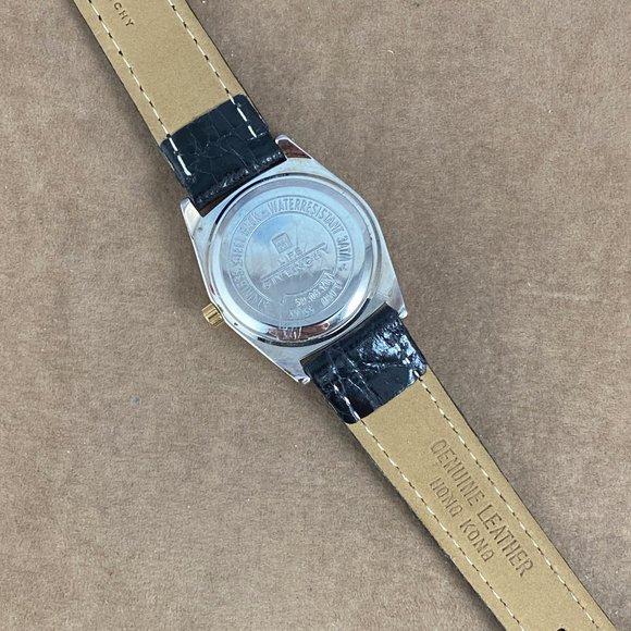 Vintage Givenchy Paris Watch 18K 10 Micron Gold Plated Arabic Numerals 8 inch St - Picture 7 of 10